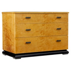 Scandinavian art deco influenced chest of drawers