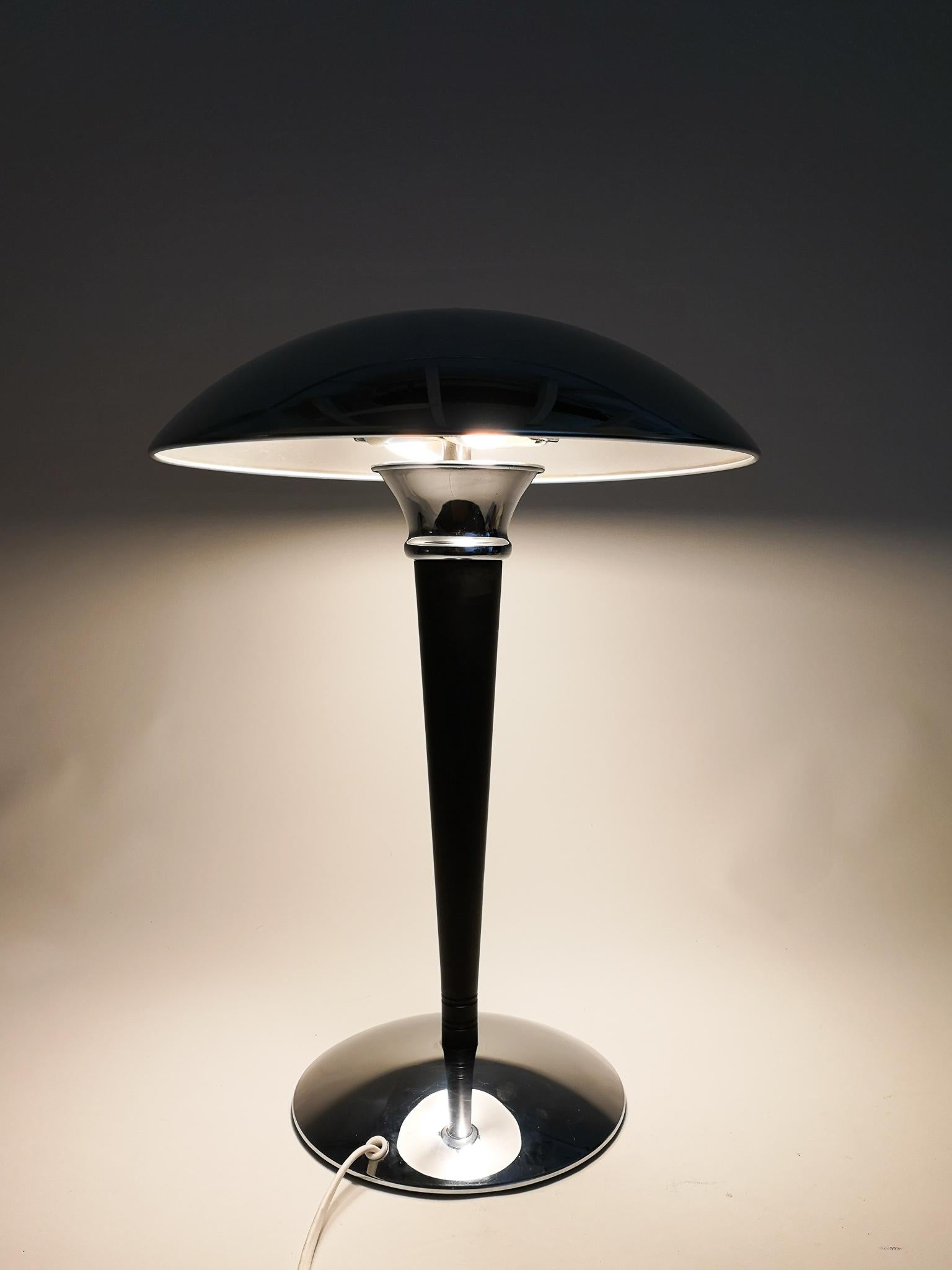 Scandinavian Art Deco Style Table Lamp Ikea Sweden 1970s 2