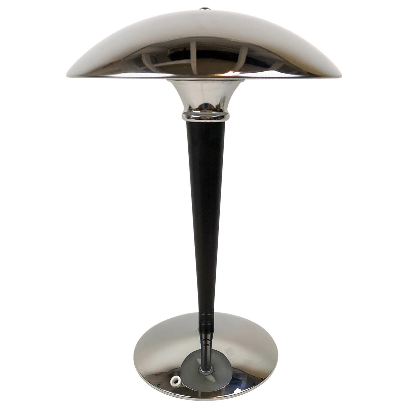 Scandinavian Art Deco Style Table Lamp Ikea Sweden 1970s