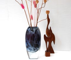 Scandinavian art glass Vase by Kjell Engman, Sea Glassbruk, Sweden