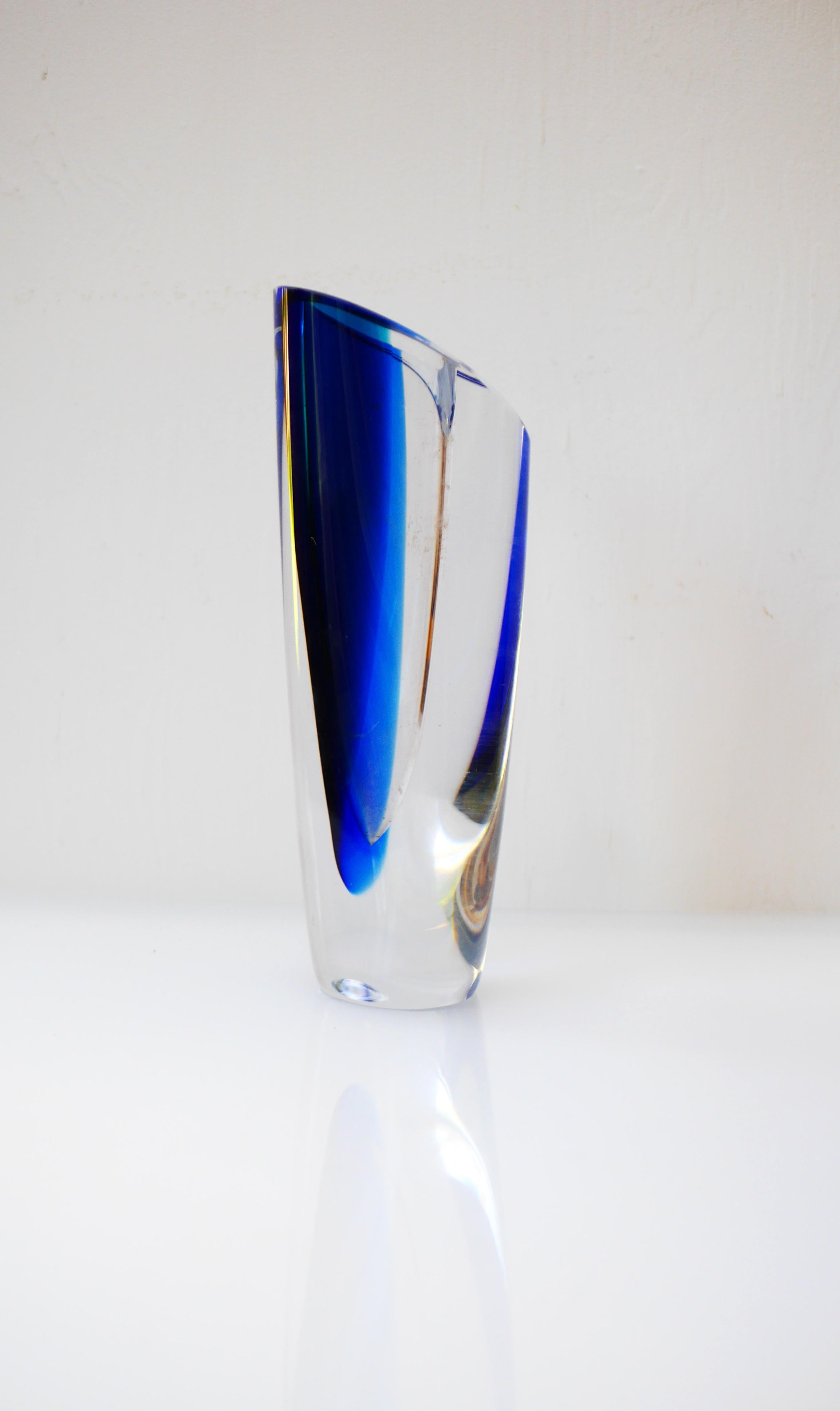 Scandinavian Art glass vase, 