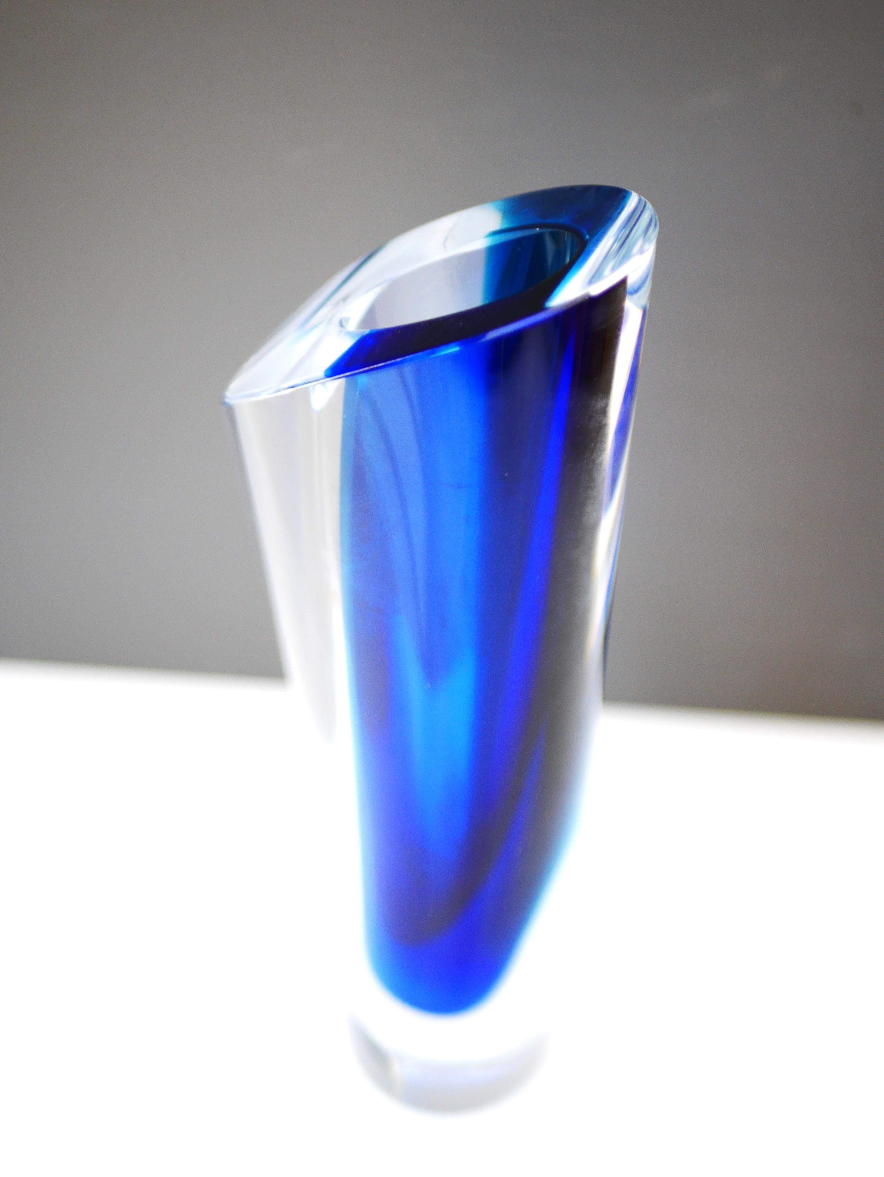 Scandinavian Art glass vase, 
