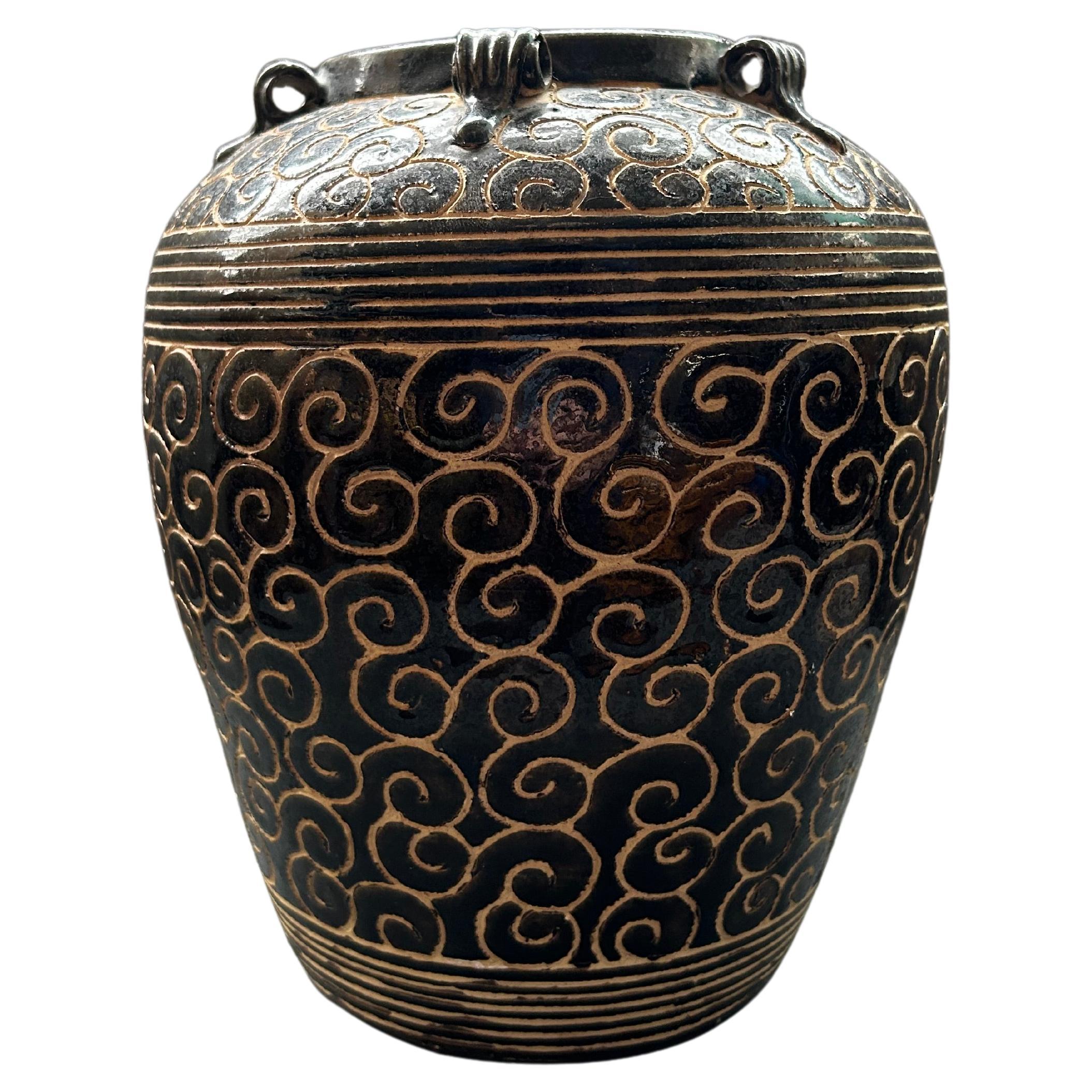 Scandinavian arts and crafts vase