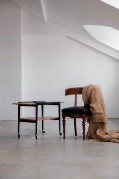 Scandinavian Bar Table on Wheels by Designer Yngve Ekstrom
