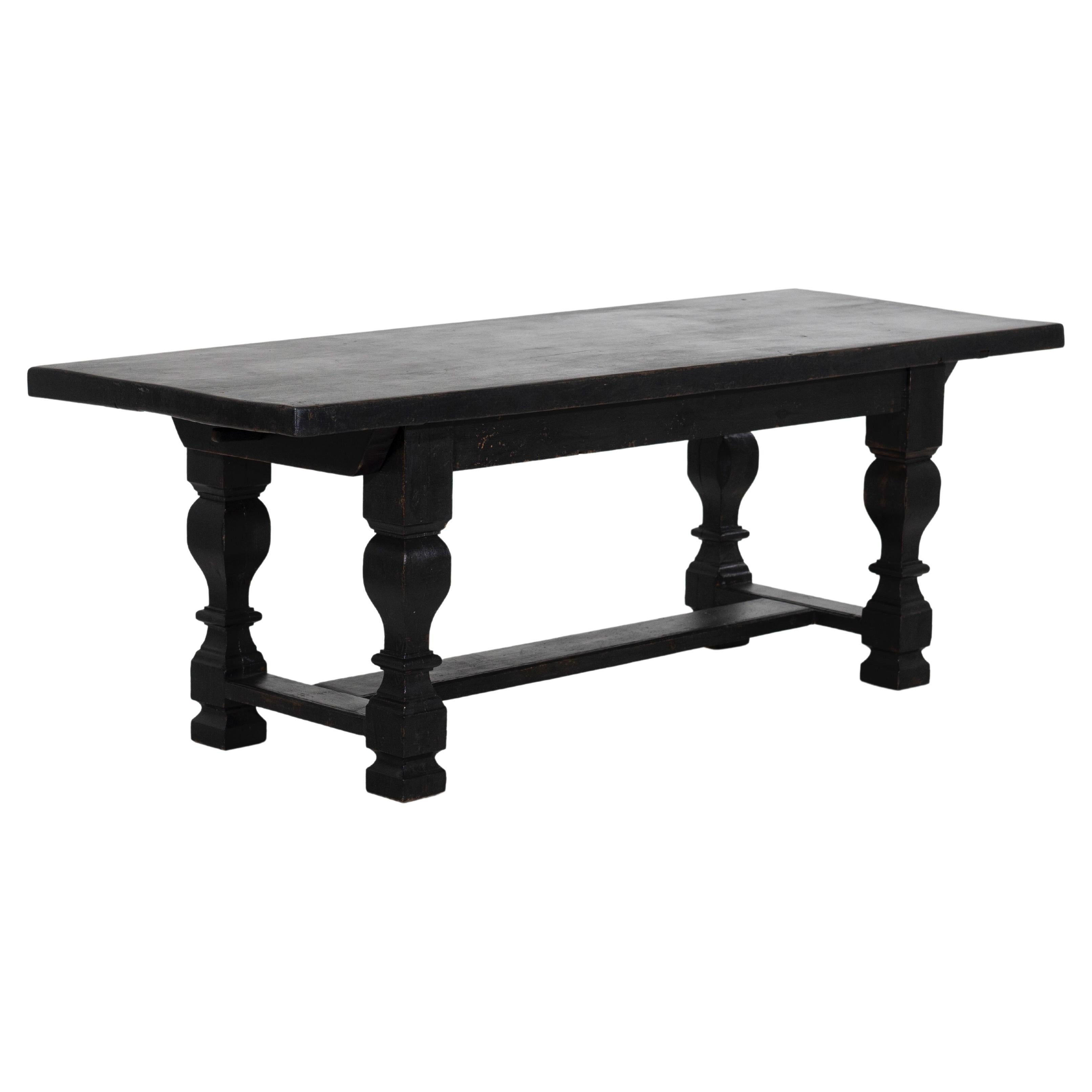 Scandinavian Baroque Table, 18th Century For Sale
