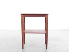 Scandinavian Bedside Rosewood Table by Børge Mogensen