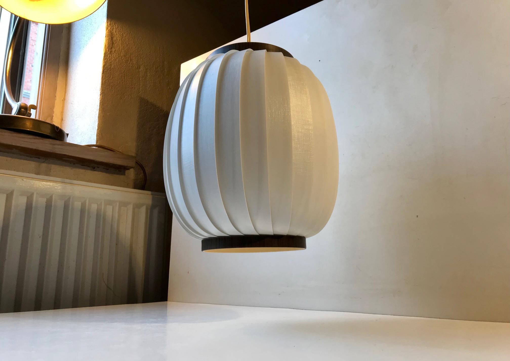 Danish Scandinavian Beehive Pendant Lamp Bojan by Lars Eiler Schiøler for Hoyrup, 1960s