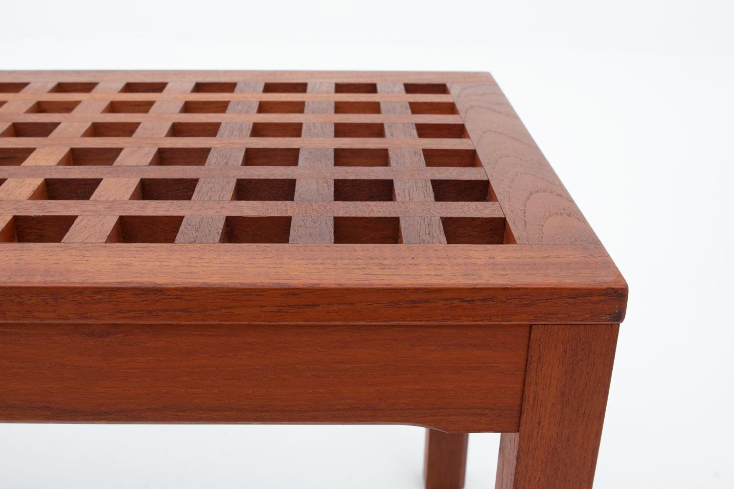 XX secolo Panche scandinave in teak di John Vedel-Rieper per Källemo, anni '60 in vendita