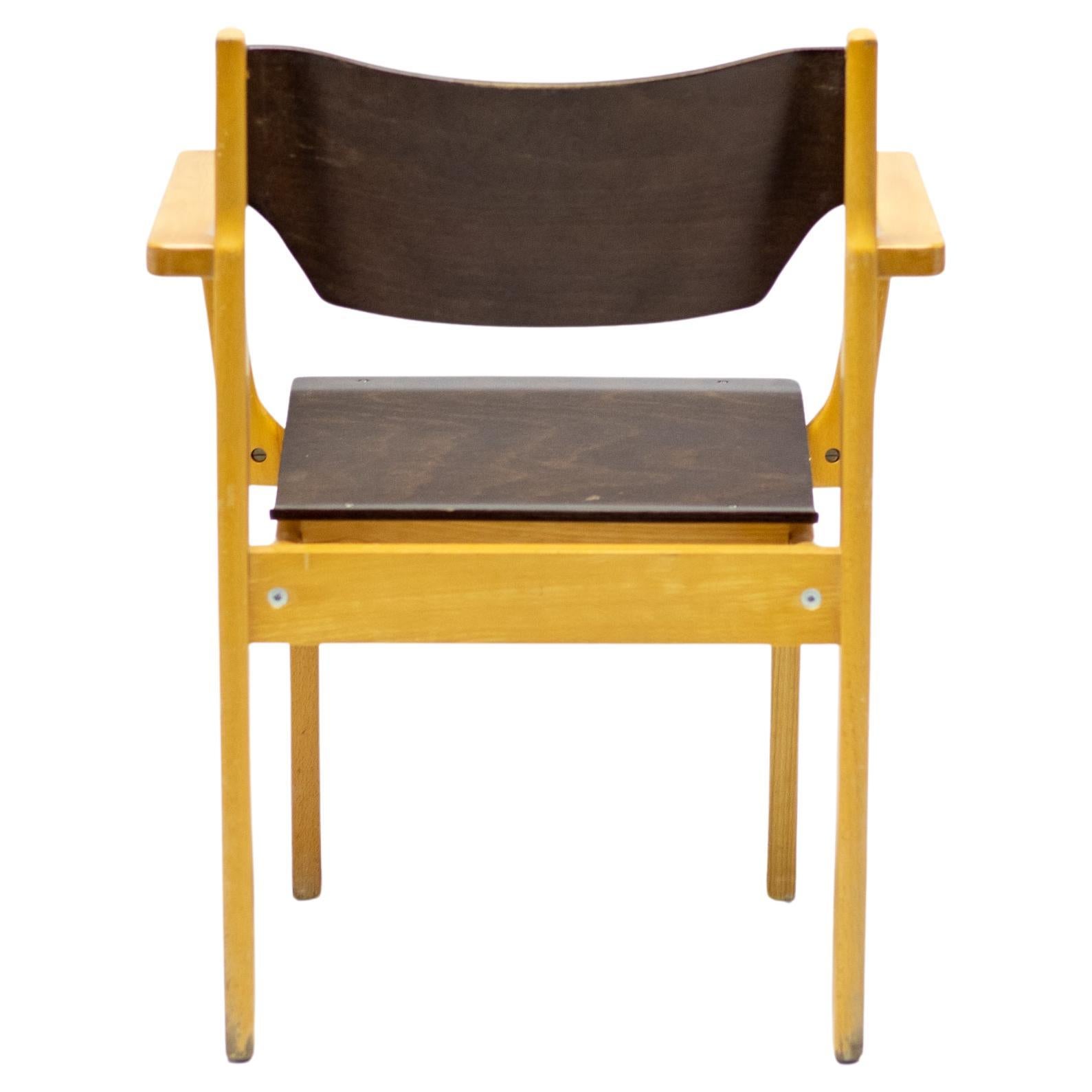 Cross Check Bent Plywood Arm Chair by Frank Gehry for Knoll at 1stDibs