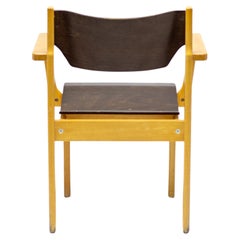 Scandinavian Bent Plywood Arm Chairs