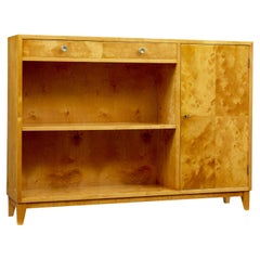 Scandinavian birch low open bookcase by SMF Bodafors Scandinavian birch low open bookcase by SMF Bodafors