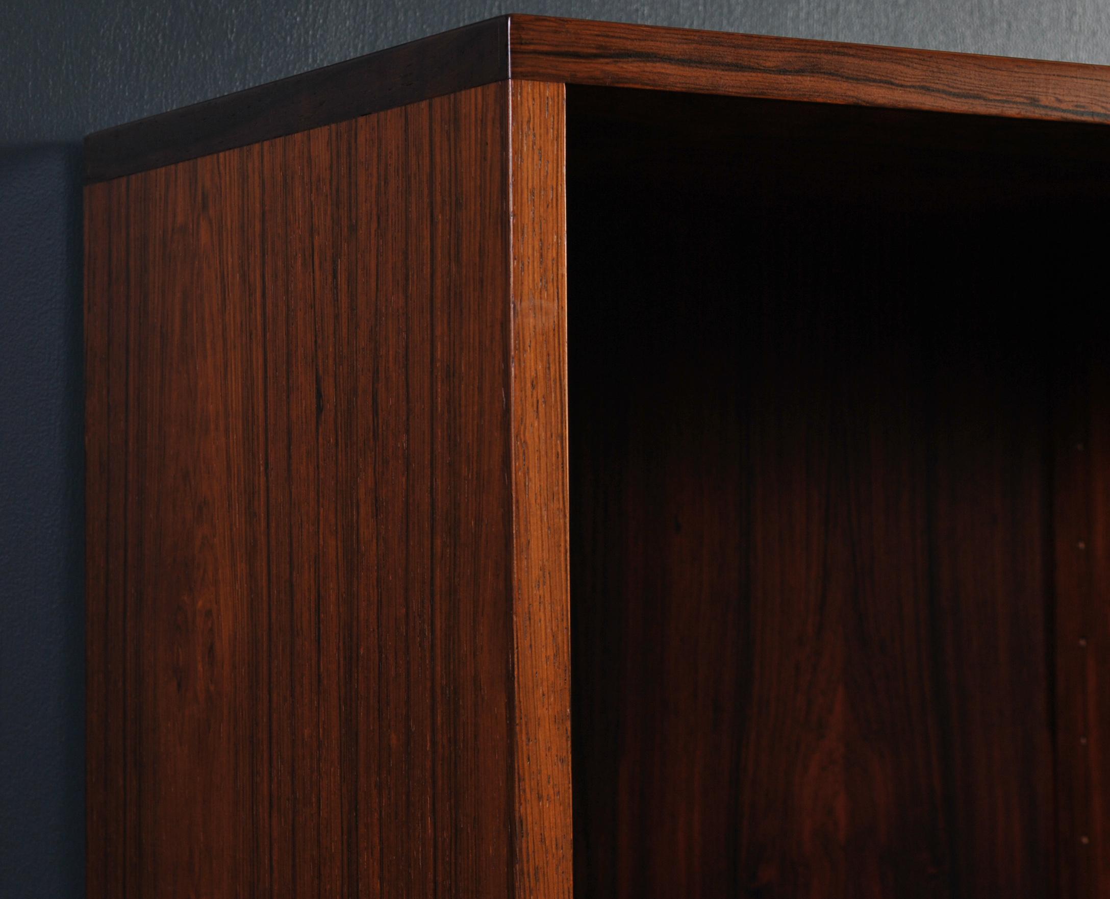 Scandinavian Bookcase Display Cabinet & Drawers 1