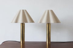 Skandinavische Tischlampe aus Messing, 1960er Jahre, 2er-Set
