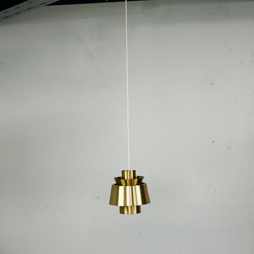 Mid-20th Century Scandinavian Brass Tivoli Pendant Lamp by Jorn Utzon for Nordisk Solar Sweden
