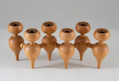 Scandinavian Candelabra in Pine by Erik Höglund