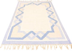 Skandinavischer Teppich Rollakan in weicher Farbpalette