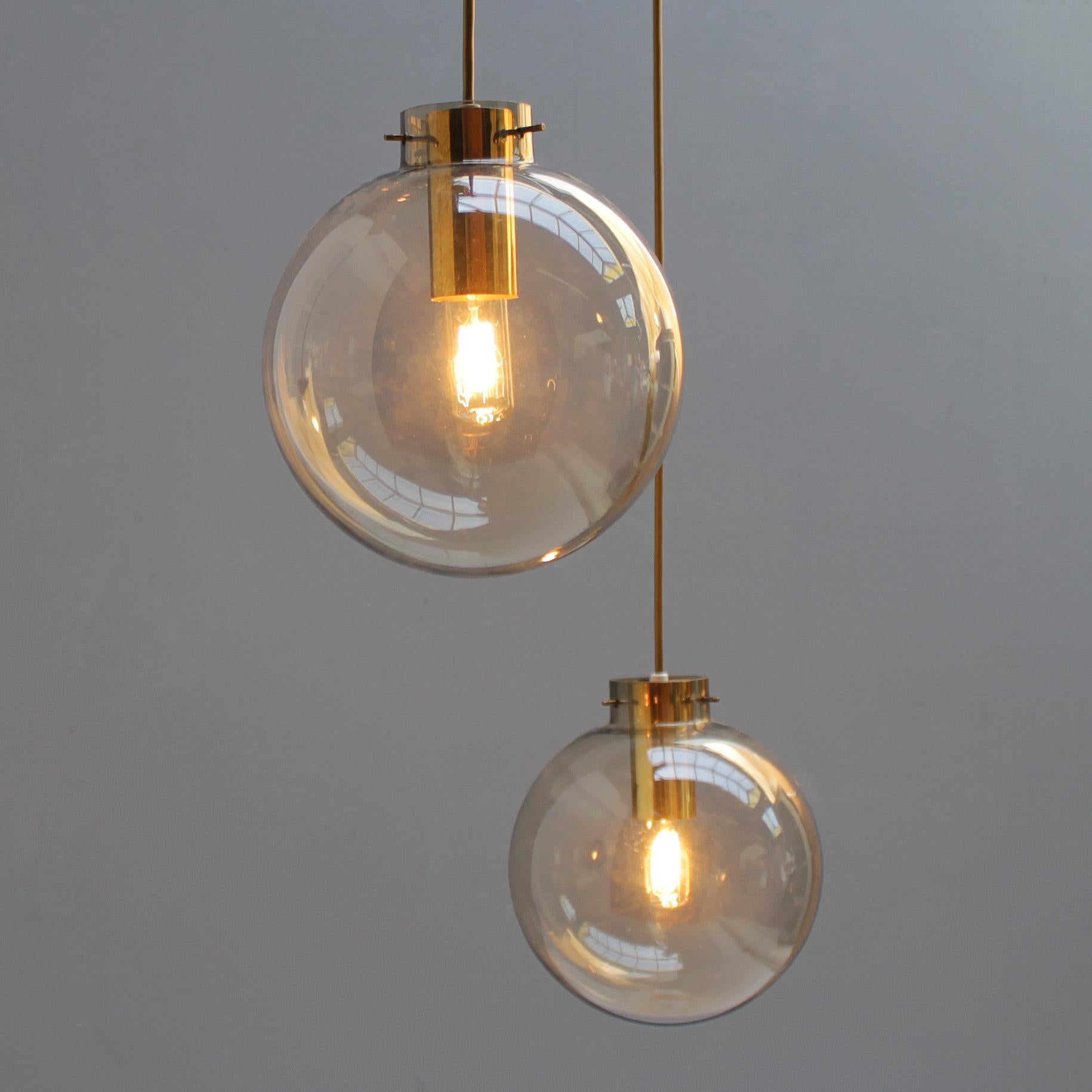 Norwegian Scandinavian Cascading Chandelier by Jonas Hidle for Høvik Lys