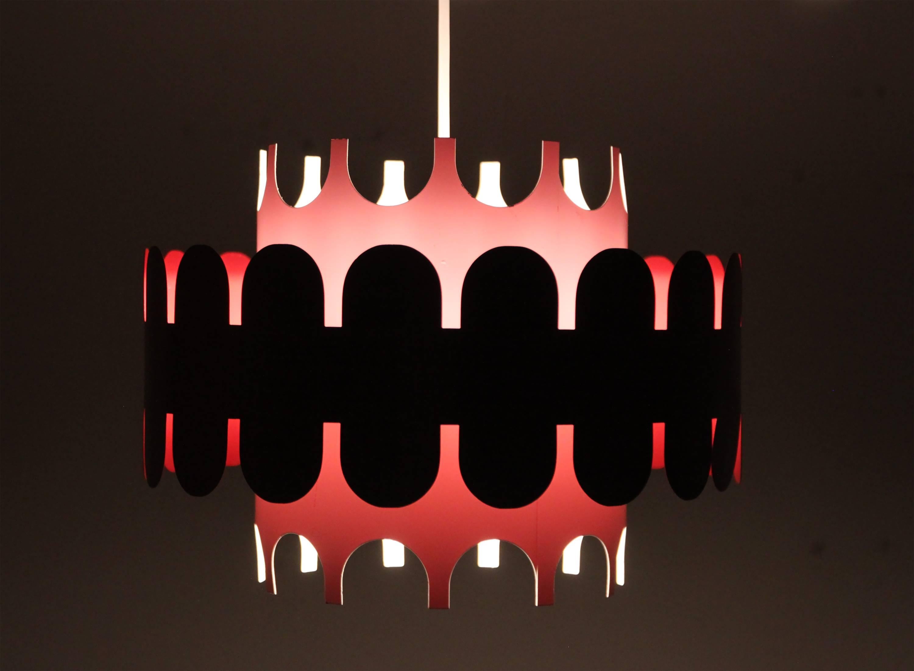 Scandinavian Ceiling Light by Anna-Maja Salo, 1970s 4