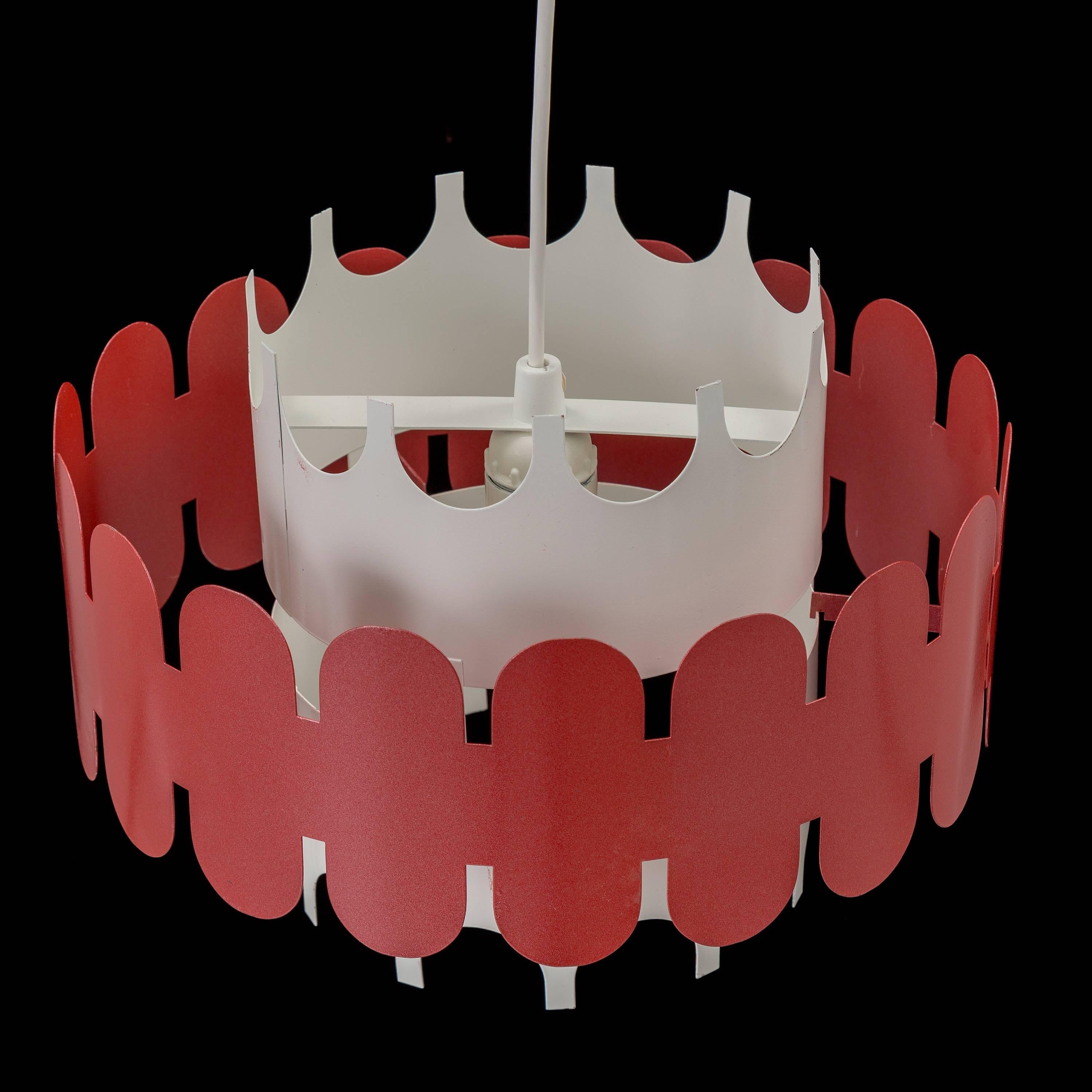 Late 20th Century Scandinavian Ceiling Light by Anna-Maja Salo, 1970s