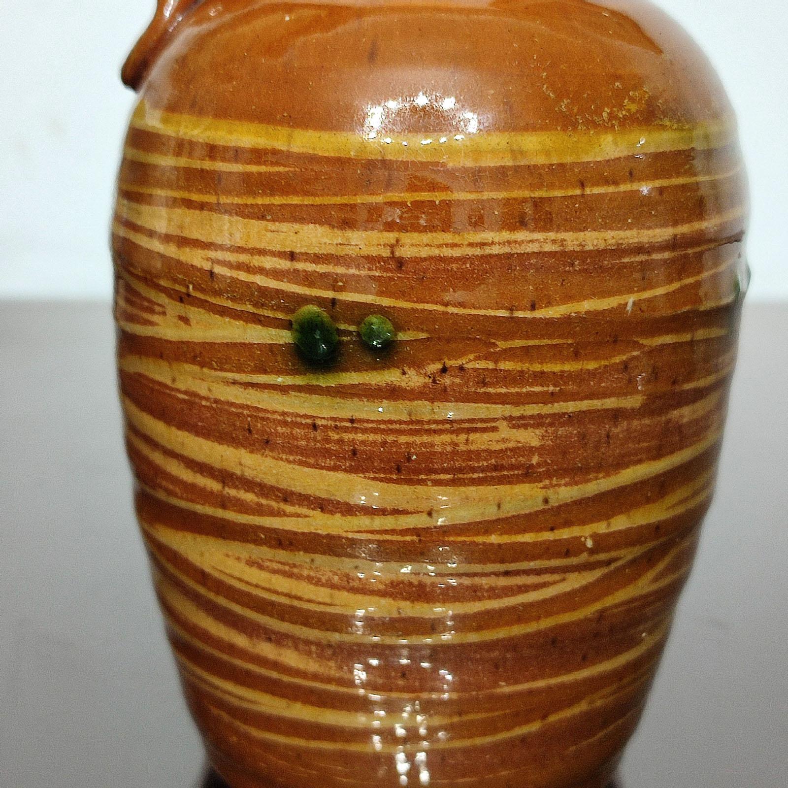 Brocca in ceramica scandinava, Ville Sjöholm, Höganäs, Svezia 1950 in vendita 4