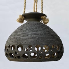 Scandinavian Ceramic Rope Pendant Light