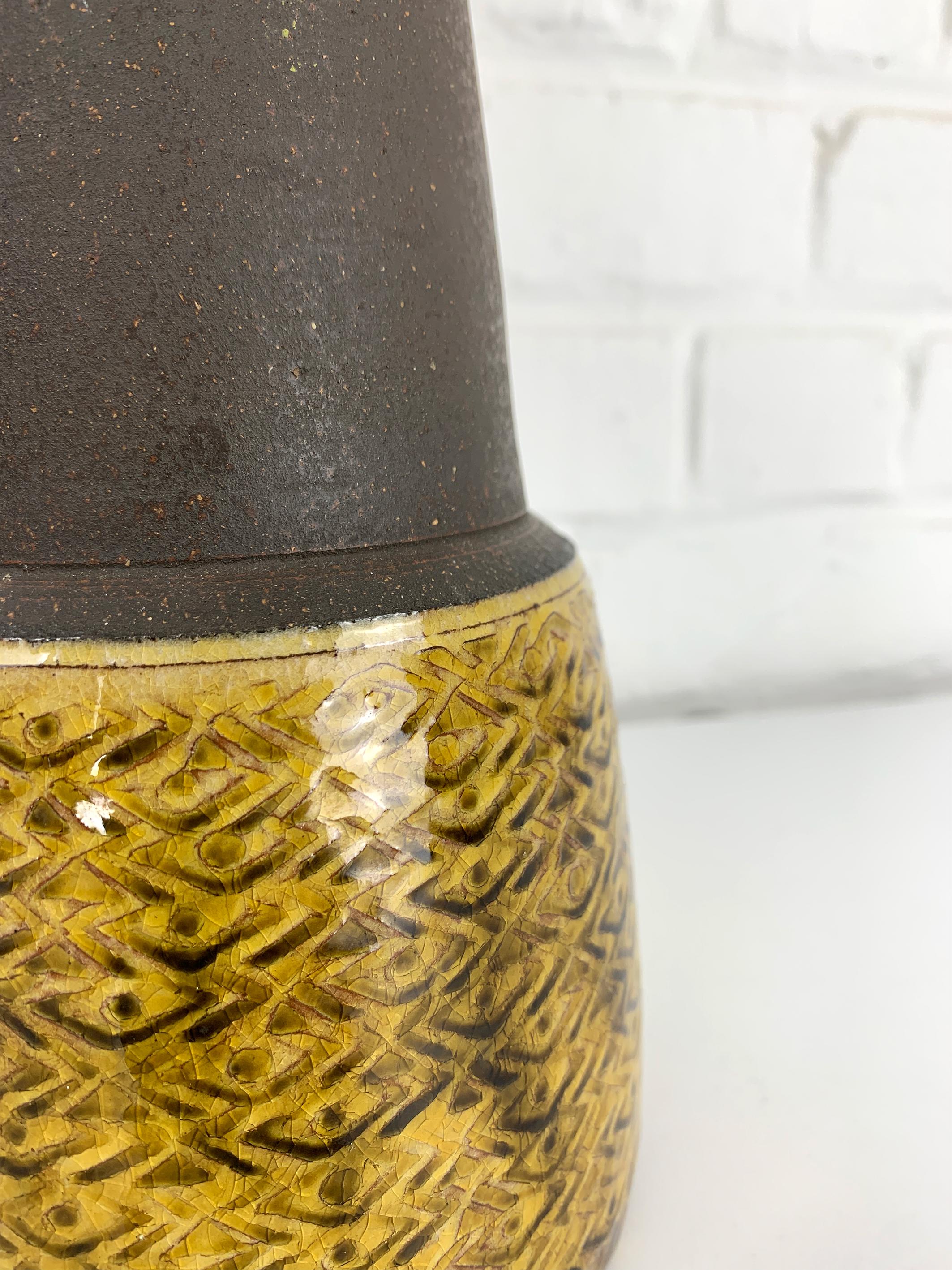 Lampe de table scandinave en céramique, Nils Kähler pour HAK, Danemark en vente 3