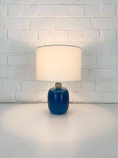 Scandinavian Ceramic Table Lamp, Nils Kähler for HAK, Denmark