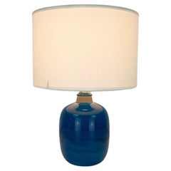 Scandinavian Ceramic Table Lamp, Nils Kähler for HAK, Denmark