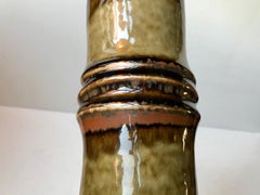 Scandinavian Ceramic Vase Bamboo by Olle Alberius for Rörstrand, 1960s