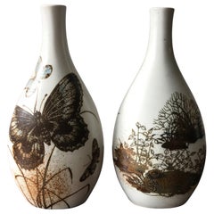 Scandinavian Ceramic Vases by Nils Thorsson for Royal Copenaghen, 1960s