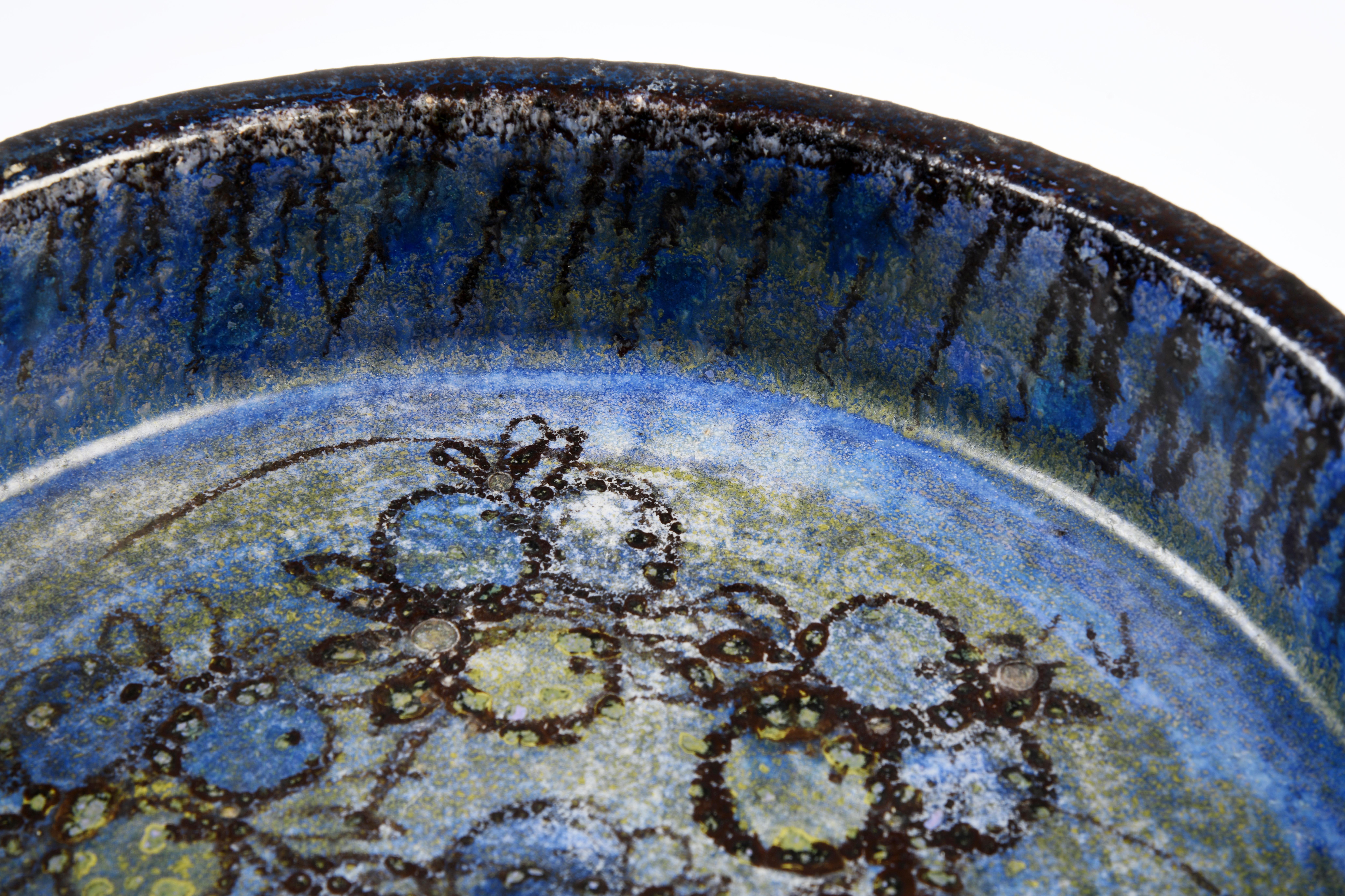Sandstone Scandinavian ceramics from the 1960s by the Bangholm workshop in Denmark For Sale