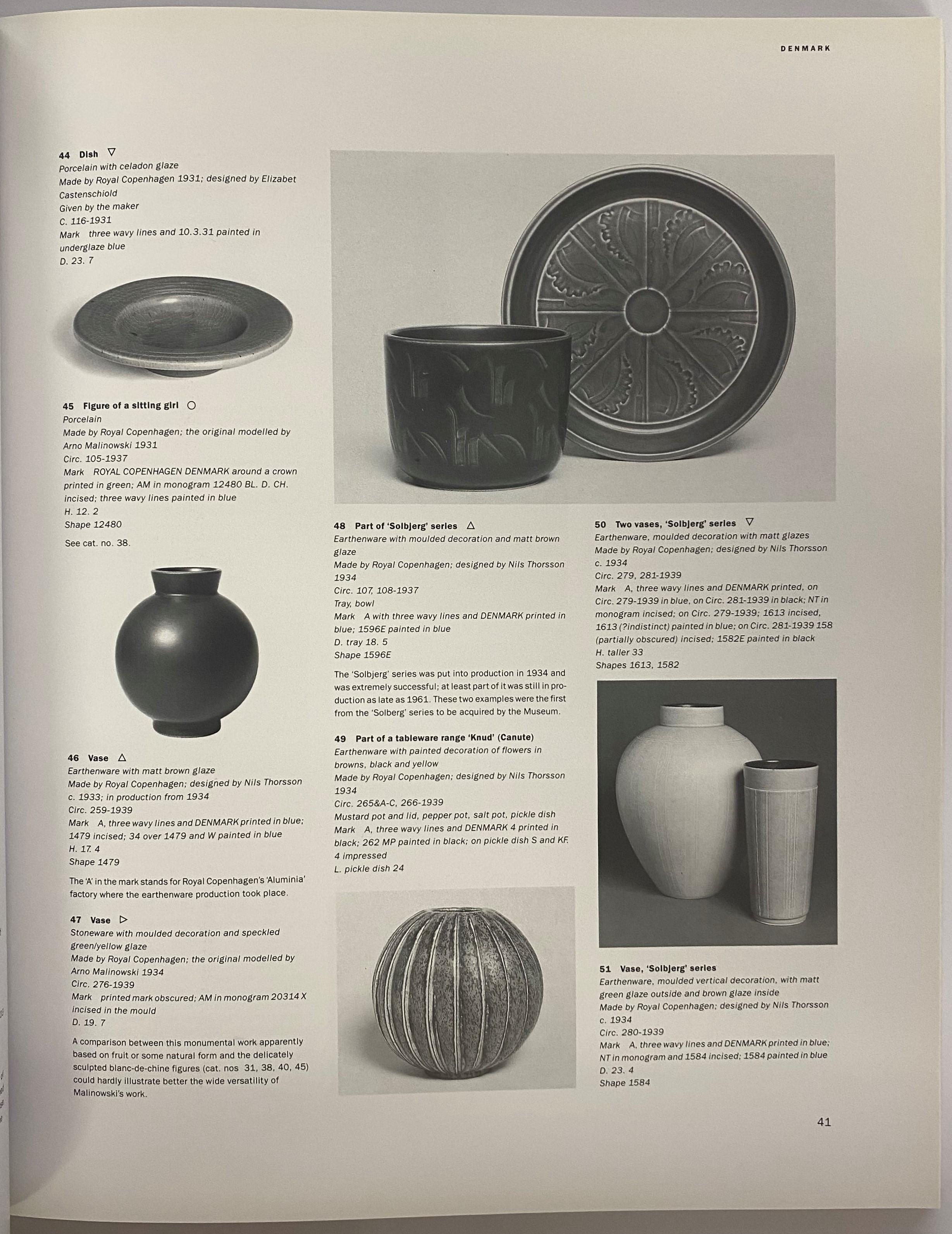Paper Scandinavian Ceramics & Glass in the Twentieth Century (Book) For Sale