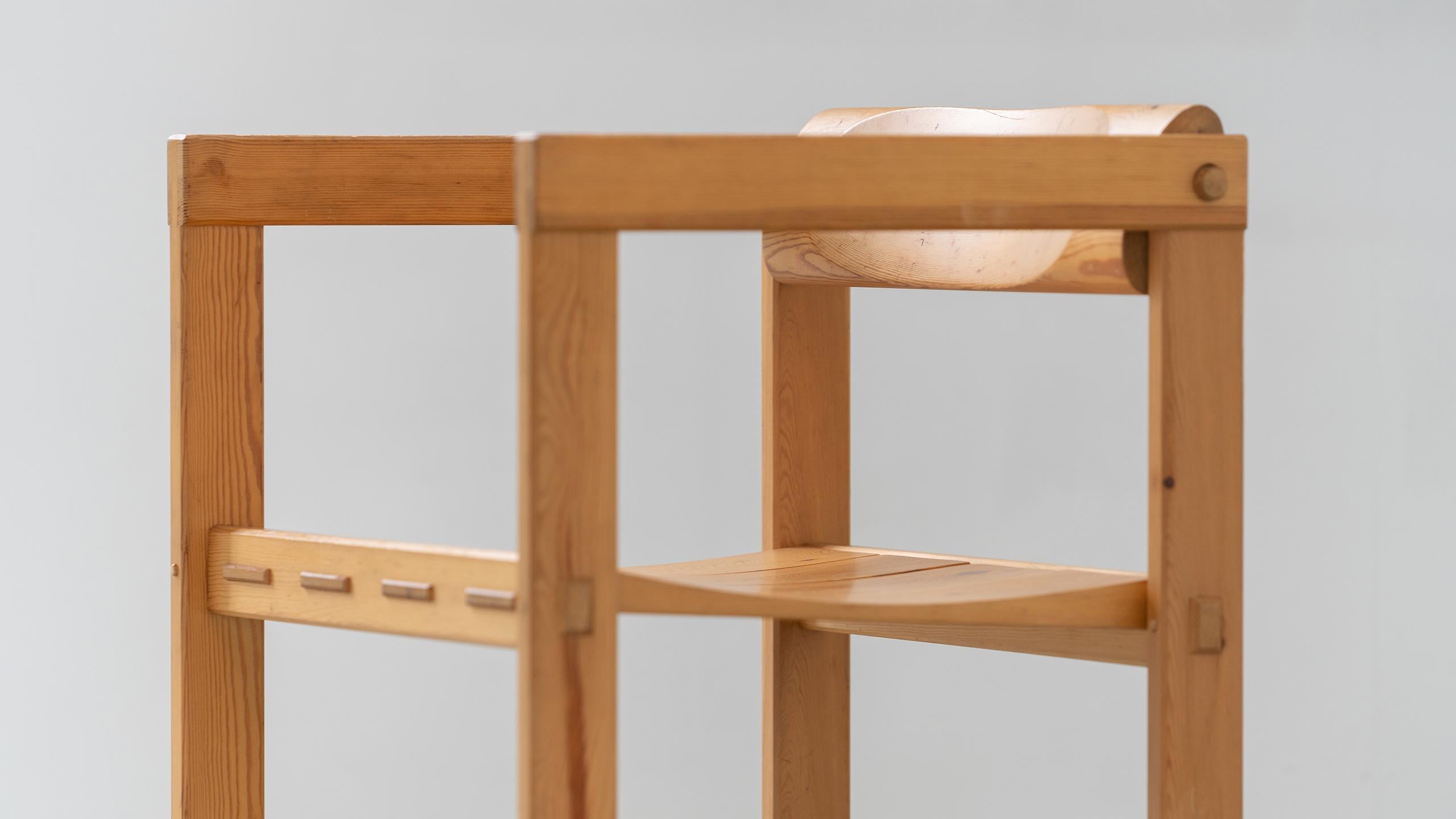 muji pine folding table