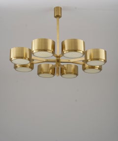 Scandinavian Chandelier by Hans-Agne Jakobsson Model T 493/8