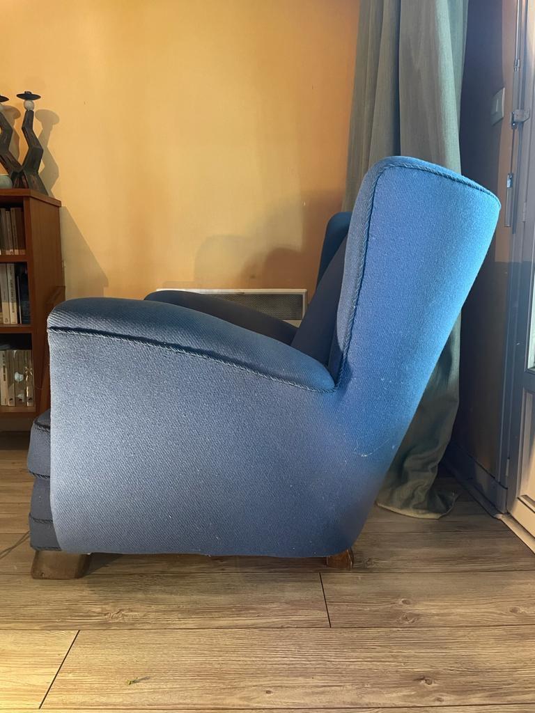 Mid-Century Modern Scandinavian Club Chair For Sale