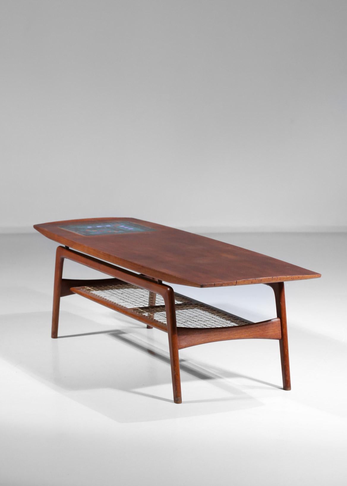 Scandinavian Coffee Table by Arne Hovmand Olsen for Mogens Kold Danish Design 6