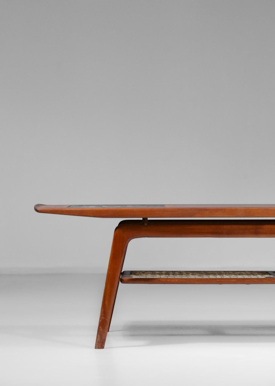 Scandinavian Coffee Table by Arne Hovmand Olsen for Mogens Kold Danish Design 2