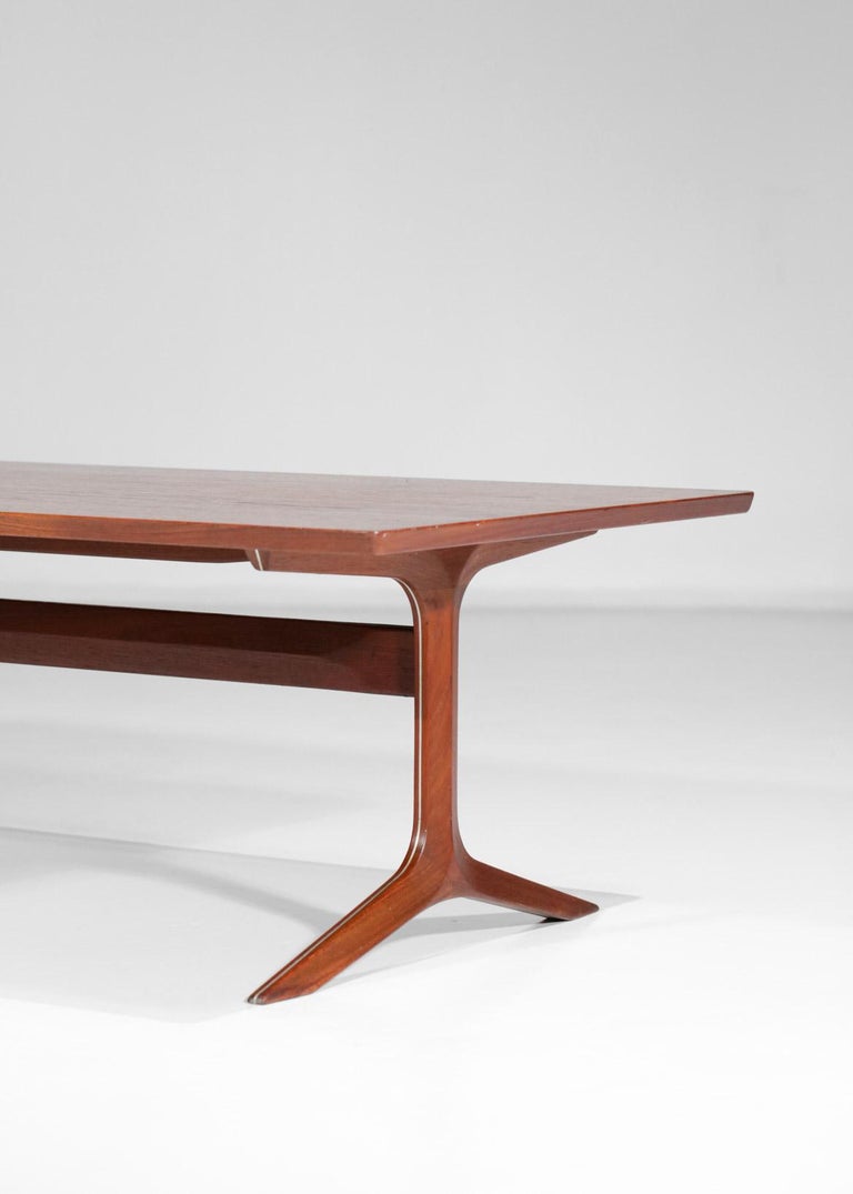 Scandinavian Coffee Table by Designers Peter Hvidt and Orla Molgard Danish For Sale 4