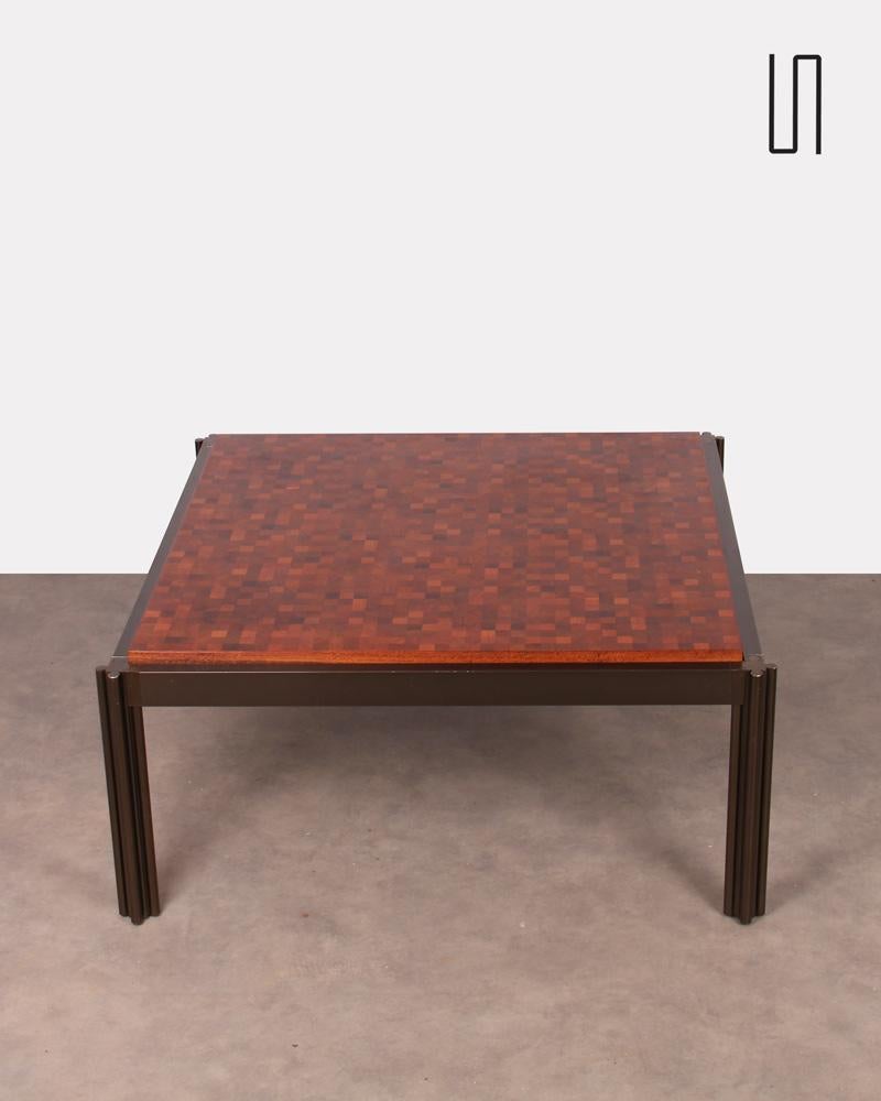 Table basse scandinave par Lindum et Middelboe, 1970 Bon état - En vente à MONTESSON, FR