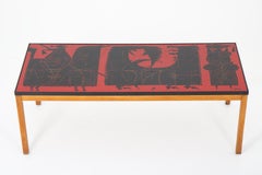 Scandinavian Coffee Table by Stig Lindberg & David Rosén for Nordiska Kompaniet