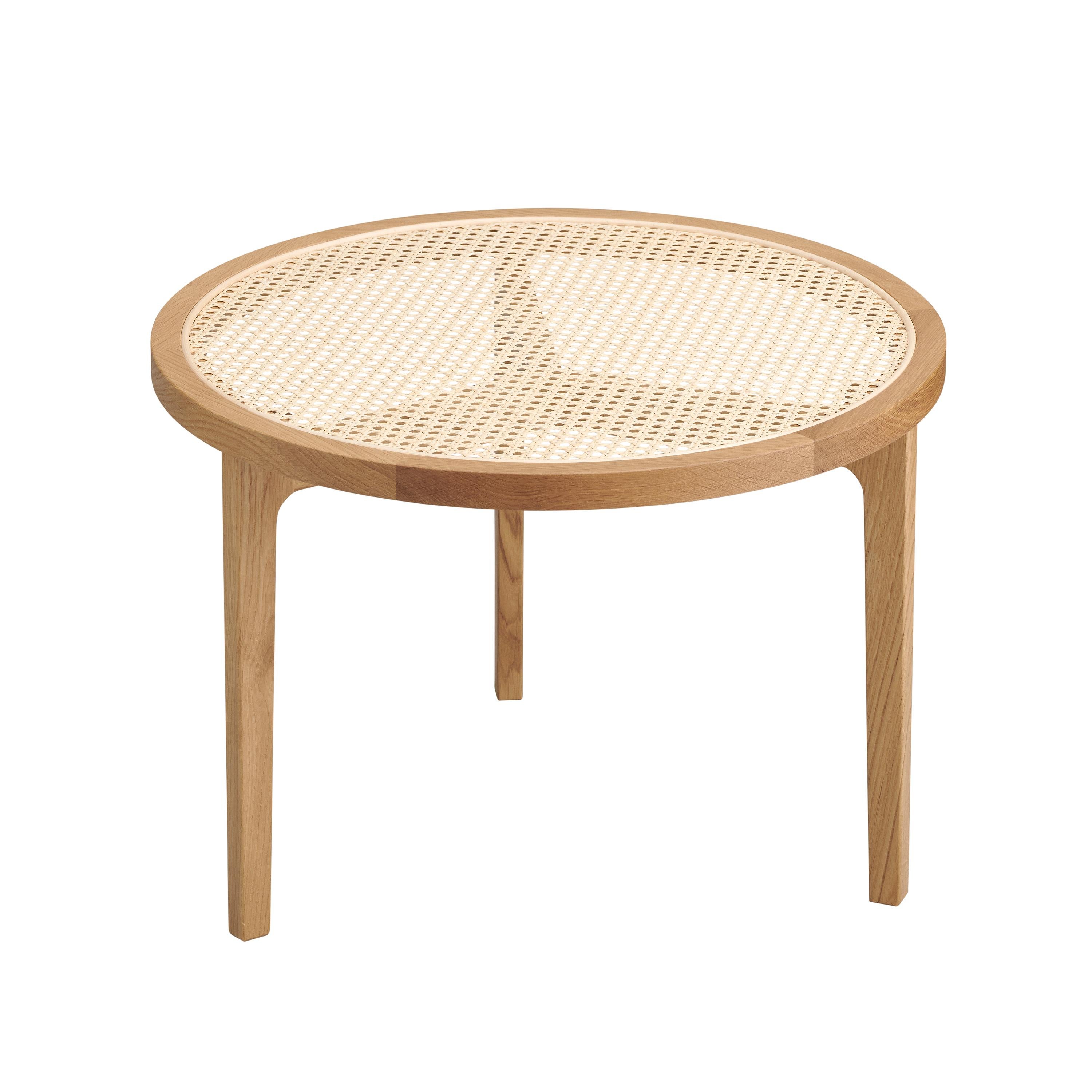 Scandinavian Modern Scandinavian Coffee Table 'Le Roi' by Norr11, Dark Smoked Oak For Sale