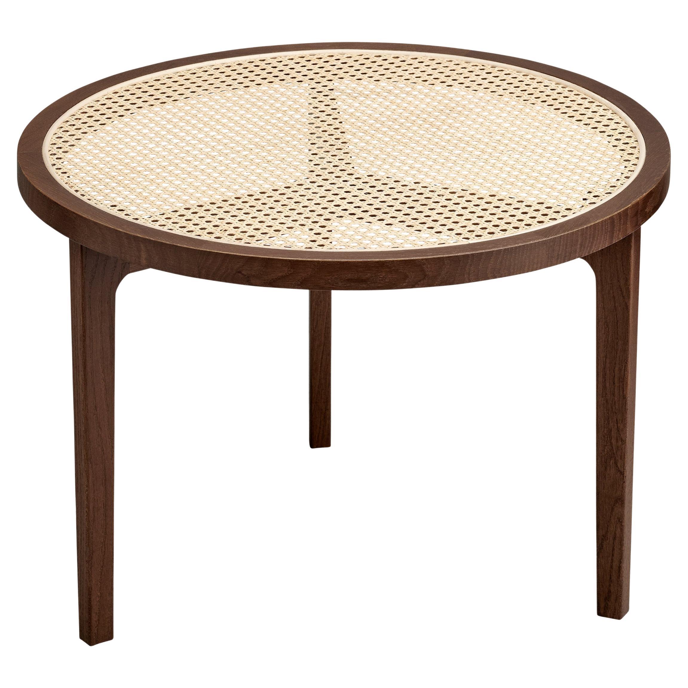 Scandinavian Coffee Table 'Le Roi' by Norr11, Dark Smoked Oak For Sale