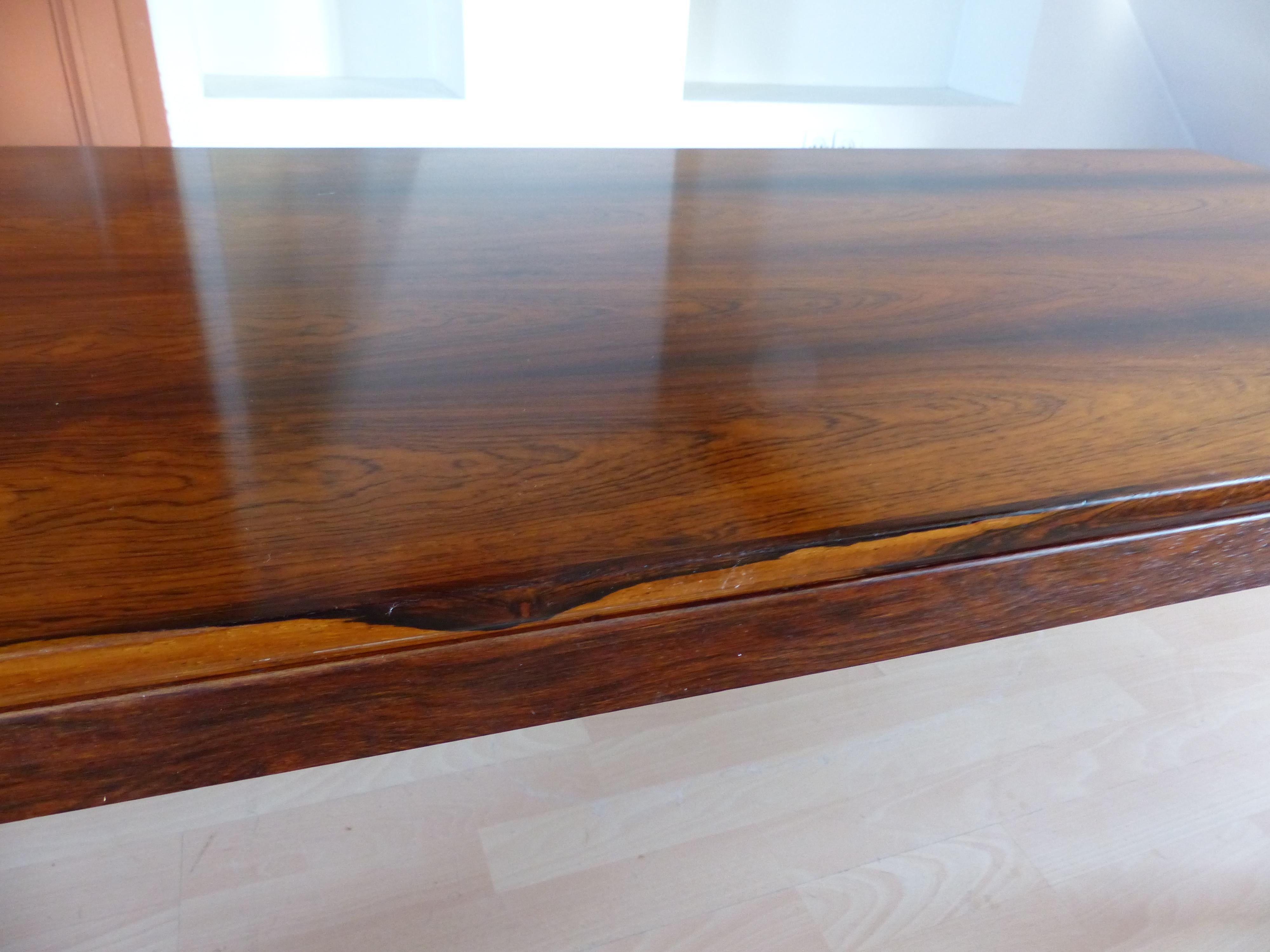 20th Century Scandinavian Coffee Table Rosewood For Sale