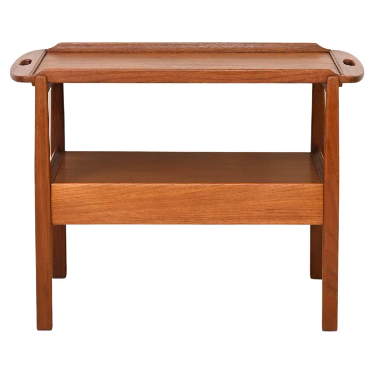 Scandinavian Coffee Table with Tray