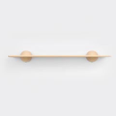 KLOT 90 side table, shelf from Ringvide, ash natural oil, Scandinavian