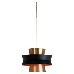 Lampada a sospensione scandinava in rame Trava di Carl Thore per Granhaga