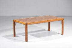 Scandinavian Danish Coffee Table by Rolf Middelboe for Tranekaer in Solid Wood