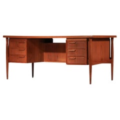 Bureau danois scandinave en teck