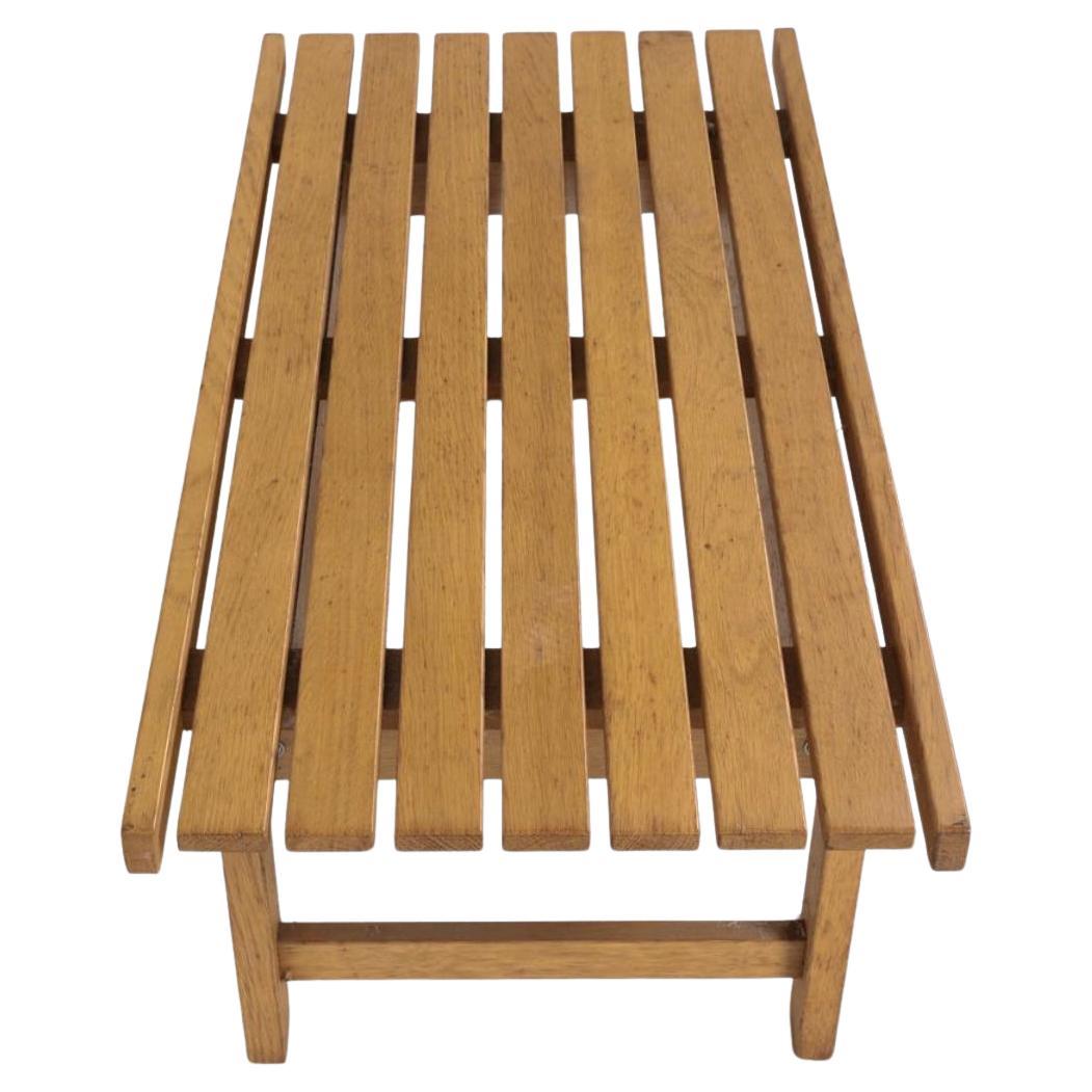 Scandinavian Danish Modern Solid Oak Slatted bench. Nice solid Bench great Scandinavian woodworking. Great for entryway hallway or bedroom. Shows normal wear from use and age. Ready for use. Made in Denmark. 

Pick up in Brooklyn NYC or Kingston NY