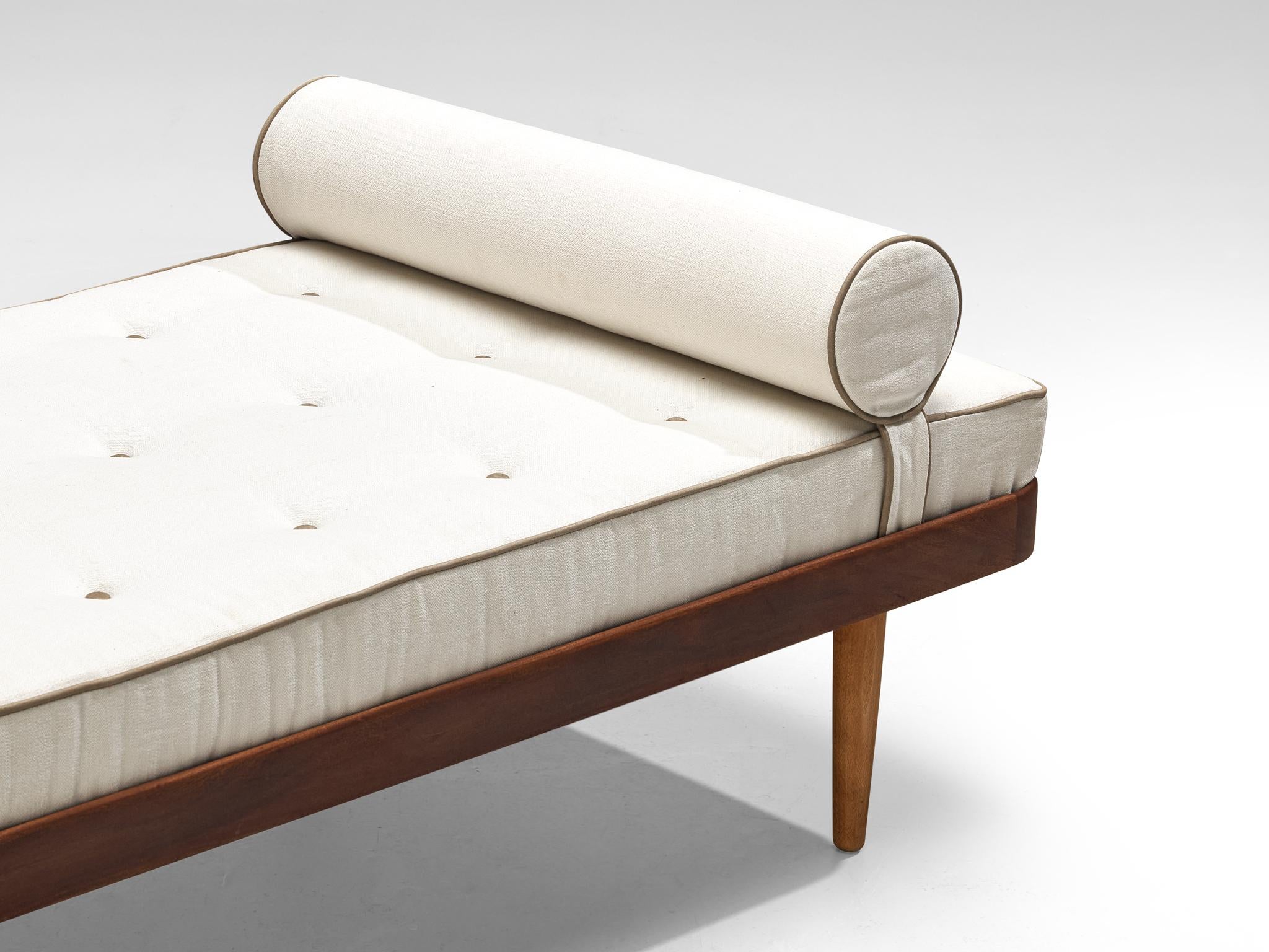 Beech Scandinavian Daybed in Teak